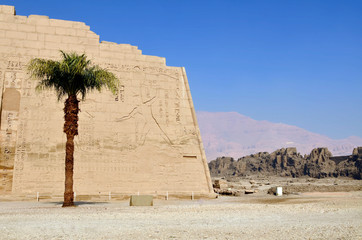 Param and ancient temple in Egypt.