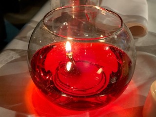 Bougie rouge