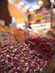 tea in Istanbul bazaar