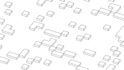 Abstract geometric background, modern pattern design, vector illustration