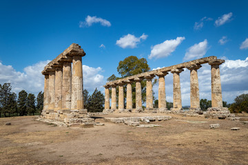 The Tavole Palatine (Palatine Table) are the remains of Greek temple dedicated to the goddess Hera...