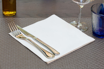 Table with cutlery