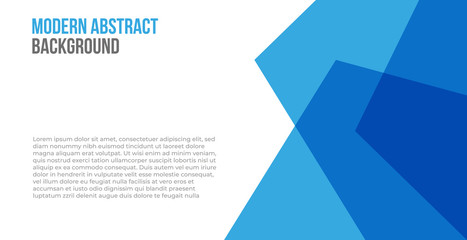 abstract blue and white background vector . modern and clean background style