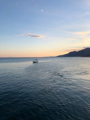 Fototapeta premium sunset over the sea