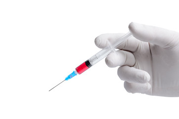 Injection for treatment of diseases, epidemics flu, and coronavirus. Vaccine for treatment pandemic COVID-19.