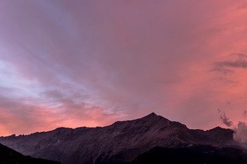 Panorama of the rocciamelone