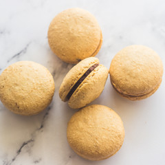 Macaroons. Delicious French dessert