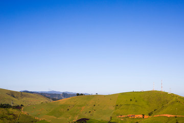 landscape with mountains