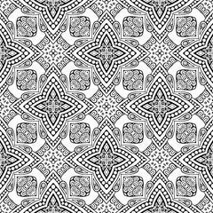 Seamless pattern. Vintage decorative elements