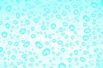 blue water drops background
