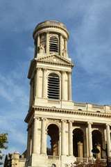 Fototapeta na wymiar Paris - Église Saint-Sulpice