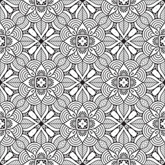 Seamless pattern. Vintage decorative elements
