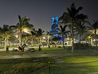 Obraz premium New Corniche Promenade in Jeddah Saudi-Arabien