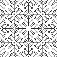 Seamless pattern. Vintage decorative elements