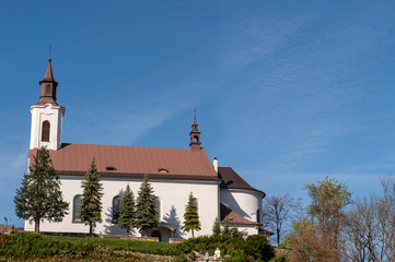 The church in Piwniczna-Zdrój