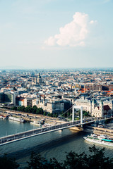 Obraz premium The roofs of the old city. Budapest. Hungary.