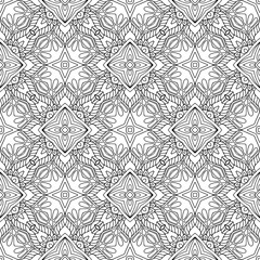 Seamless pattern. Vintage decorative elements