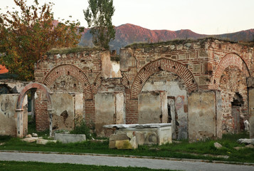 Fototapeta premium Bazaar Mosque (Charshi Mosque) in Prilep. Macedonia