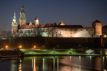 Wawel Castle in Krakow, Poland - obrazy, fototapety, plakaty