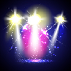Disco Light background.Abstract Light Effect