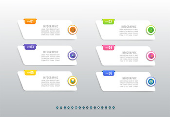 Design Business template infographic chart element with place date for presentations.