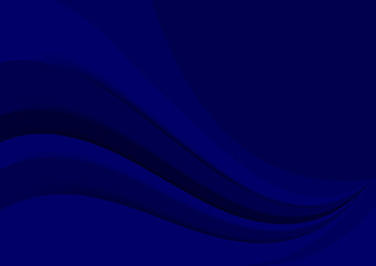 Horizontal abstract blue color template with graphic elements. Vector illustration.