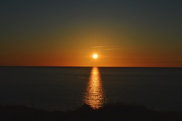 Coucher de soleil breton