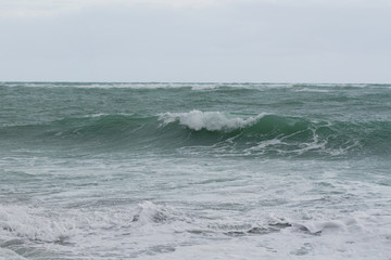 Low Contrast Ocean Waves Background