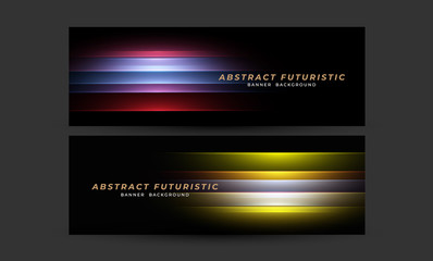 Abstract banner futuristic background, Abstract art wallpaper. Vector illustration.