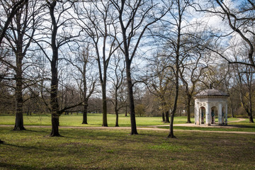 Leipzig Garden at Winter