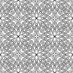 Seamless pattern. Vintage decorative elements