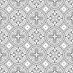 Seamless pattern. Vintage decorative elements