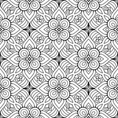 Seamless pattern. Vintage decorative elements