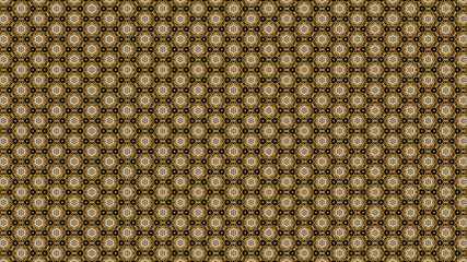 Fractal kaleidoscopic background. Geometric folklore ornament. Tribal ethnic texture - 335553803