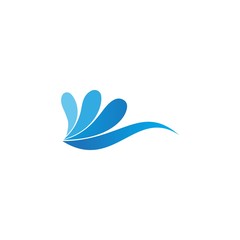 Fototapeta na wymiar Water Splash logo