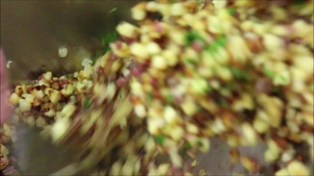 Pommes de terre saut&eacute;es