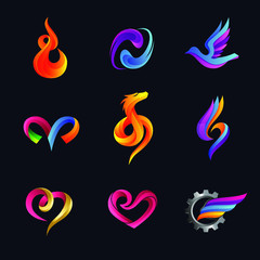 Various of Logo Design Vector