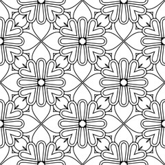 Seamless pattern. Vintage decorative elements