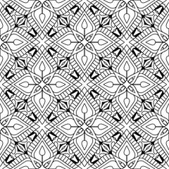 Seamless pattern. Vintage decorative elements