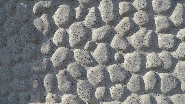texture background concrete sectional fence with imitation natural stone