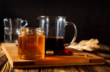 honey with ginger