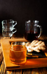 honey with ginger