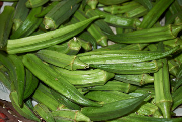 fresh okra