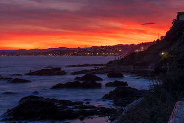Obraz premium Atardecer