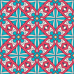 Seamless pattern. Vintage decorative elements