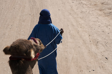 Camel ride in Morocco