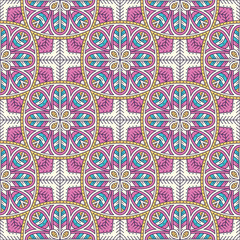 Seamless pattern. Vintage decorative elements