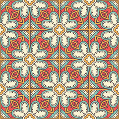 Seamless pattern. Vintage decorative elements