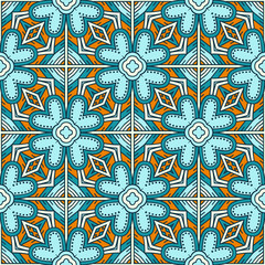 Seamless pattern. Vintage decorative elements
