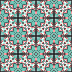 Seamless pattern. Vintage decorative elements